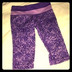 Purple Workout Capris ☀️